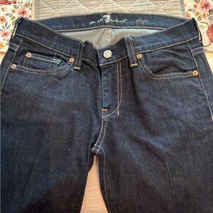 7 for all mankind dojo jeans, size 28